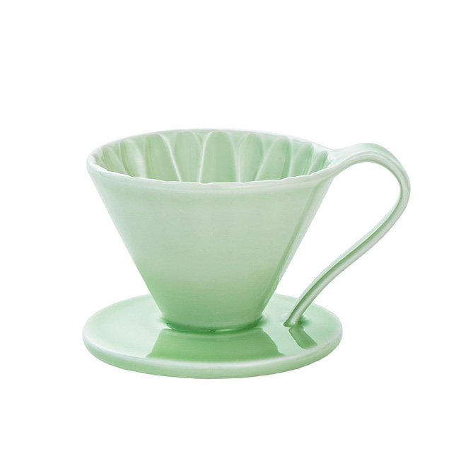 【停售】CAFEC  CFD-1GR  陶瓷咖啡濾器 (小) (綠)