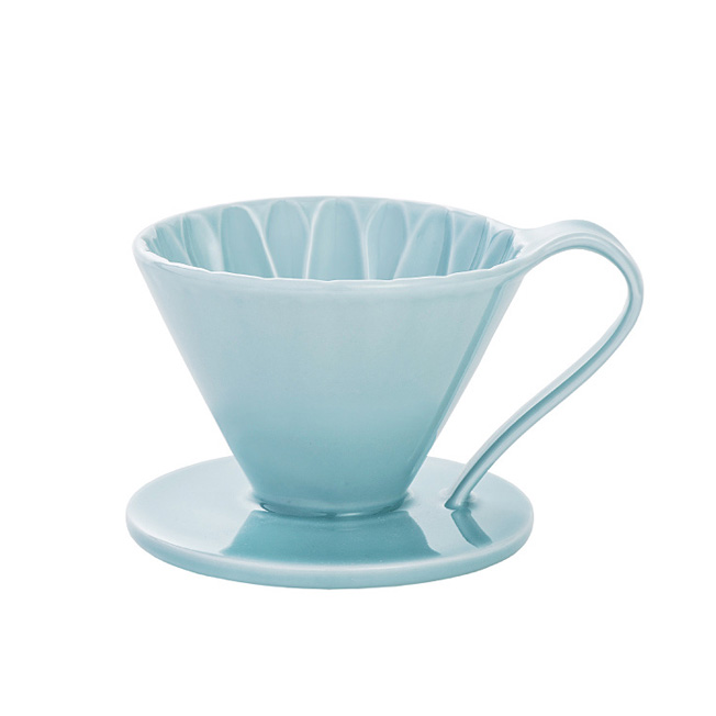 【停售】CAFEC  CFD-1ＢＬ 陶瓷咖啡濾器 (小) (藍)