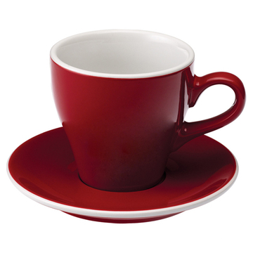 愛陶樂 Tulip 80 咖啡杯盤組80cc紅色 31131038