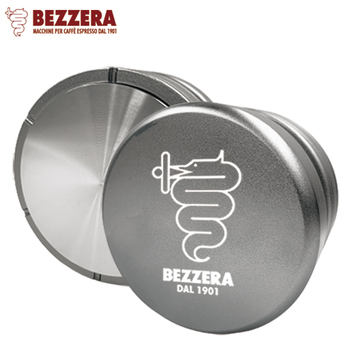 BEZZERA 58.5mm 彈簧壓粉器 閃耀灰 附底座