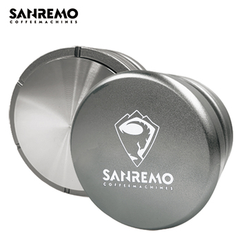 【停產】SANREMO 58.5mm 彈簧壓粉器 閃耀灰 附底座
