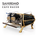 SANREMO CAFE RACER NAKED 雙孔營業用咖啡機（霧金霧黑）220V