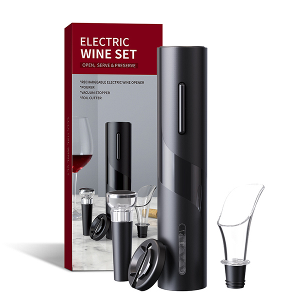 [乾電池款]電動紅酒開瓶器禮盒套裝 SGS-KB1-601901A